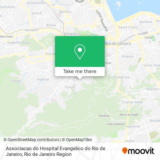 Associacao do Hospital Evangelico do Rio de Janeiro map