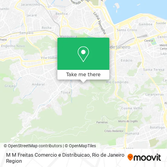 M M Freitas Comercio e Distribuicao map