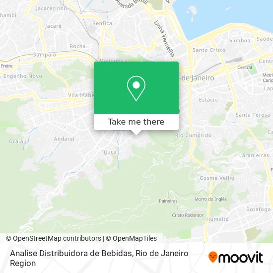 Analise Distribuidora de Bebidas map