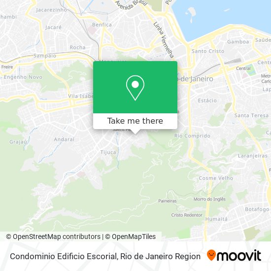 Condominio Edificio Escorial map