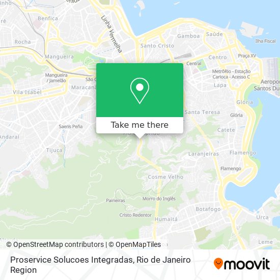 Proservice Solucoes Integradas map