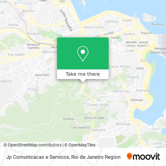 Mapa Jp Comunicacao e Servicos