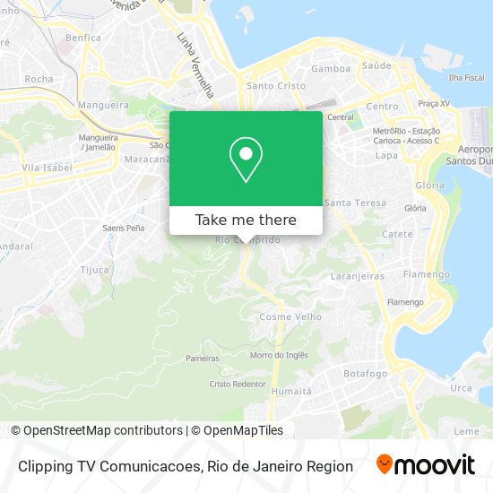 Mapa Clipping TV Comunicacoes