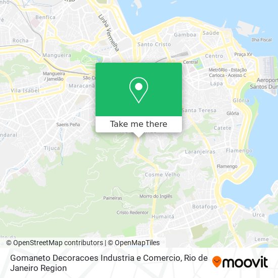 Gomaneto Decoracoes Industria e Comercio map