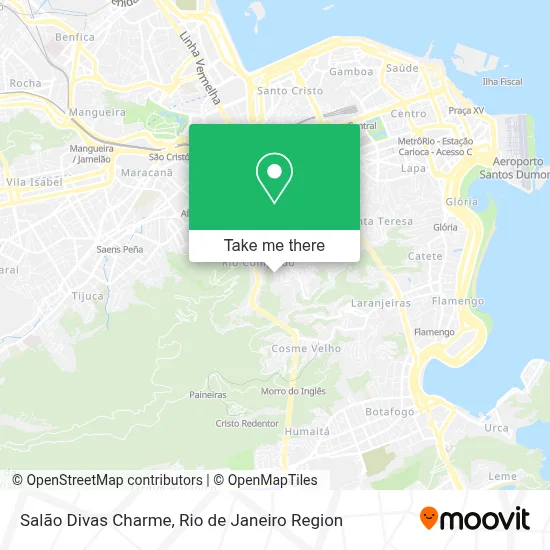 Salão Divas Charme map