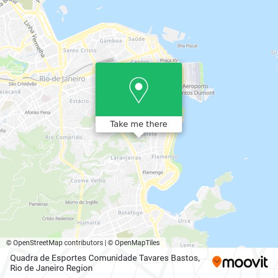 Quadra de Esportes Comunidade Tavares Bastos map