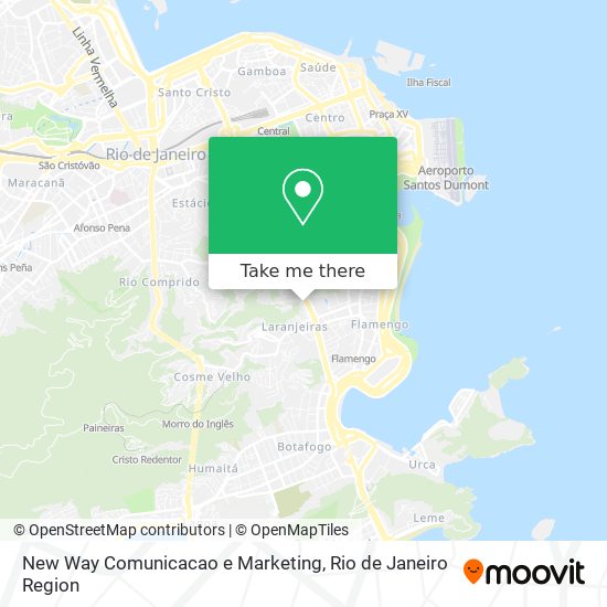 Mapa New Way Comunicacao e Marketing