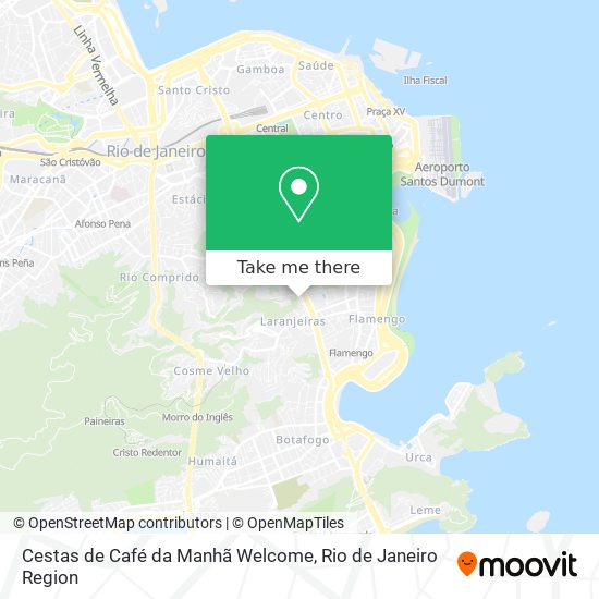 Mapa Cestas de Café da Manhã Welcome