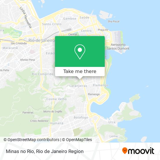 Minas no Rio map