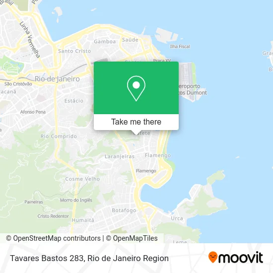 Tavares Bastos 283 map