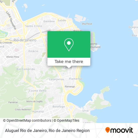 Aluguel Rio de Janeiro map