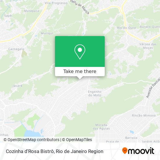 Cozinha d'Rosa Bistrô map