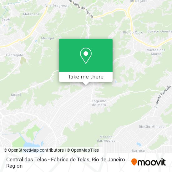 Central das Telas - Fábrica de Telas map