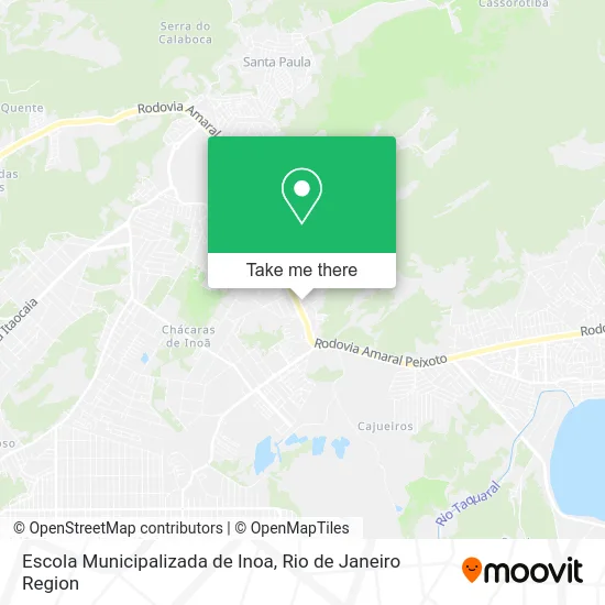 Escola Municipalizada de Inoa map