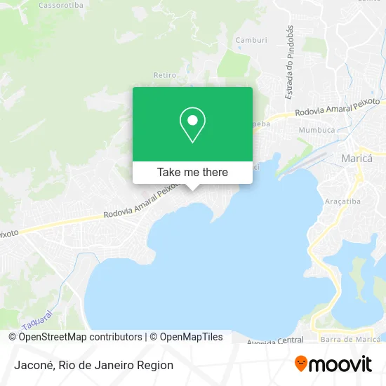 Jaconé map