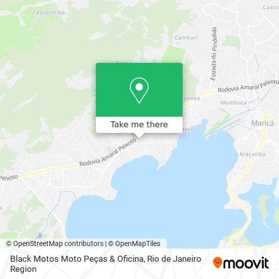 Black Motos Moto Peças & Oficina map