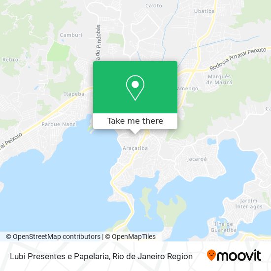 Lubi Presentes e Papelaria map