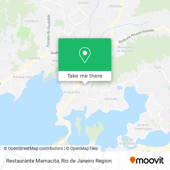 Restaurante Mamacita map