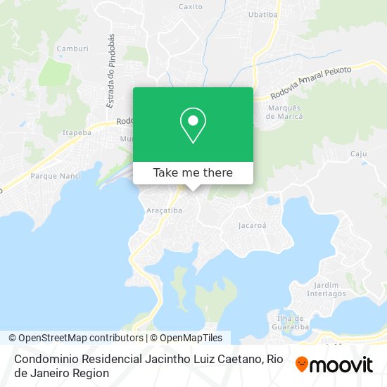 Condominio Residencial Jacintho Luiz Caetano map