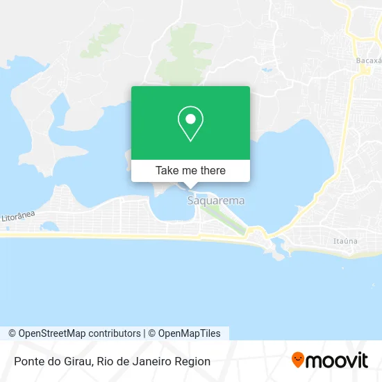 Ponte do Girau map