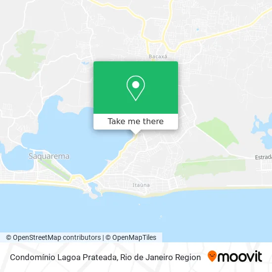 Condomínio Lagoa Prateada map