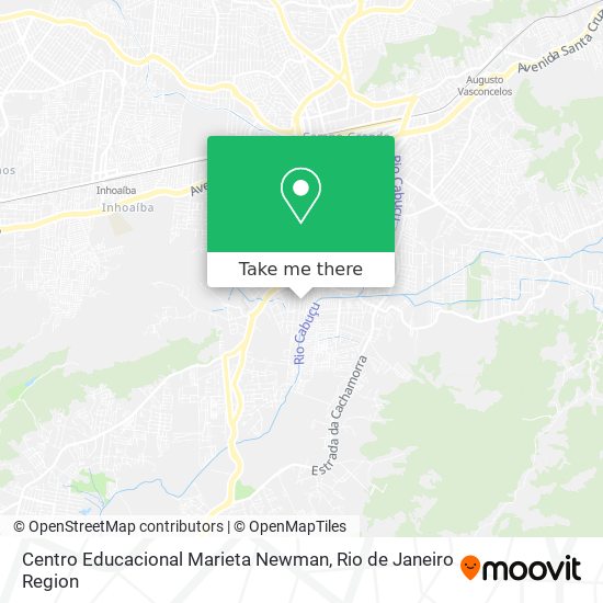 Centro Educacional Marieta Newman map