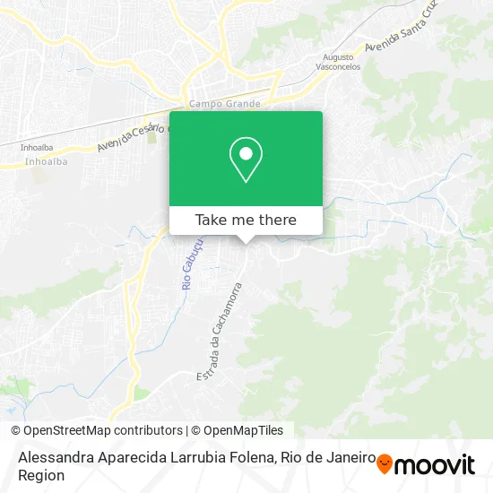 Alessandra Aparecida Larrubia Folena map