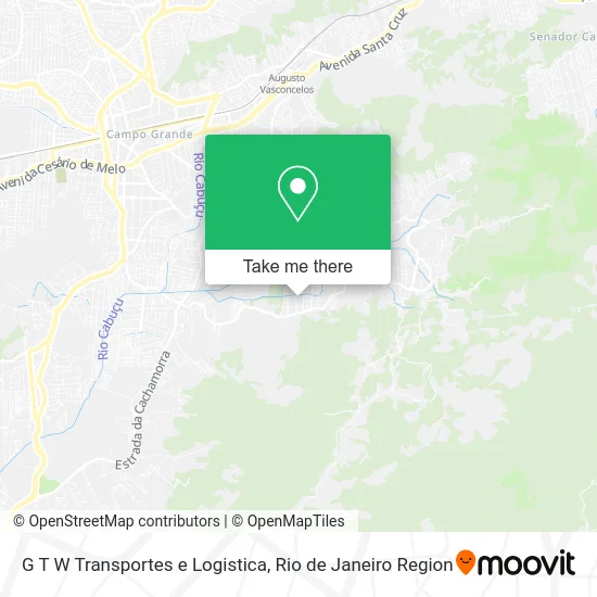 G T W Transportes e Logistica map