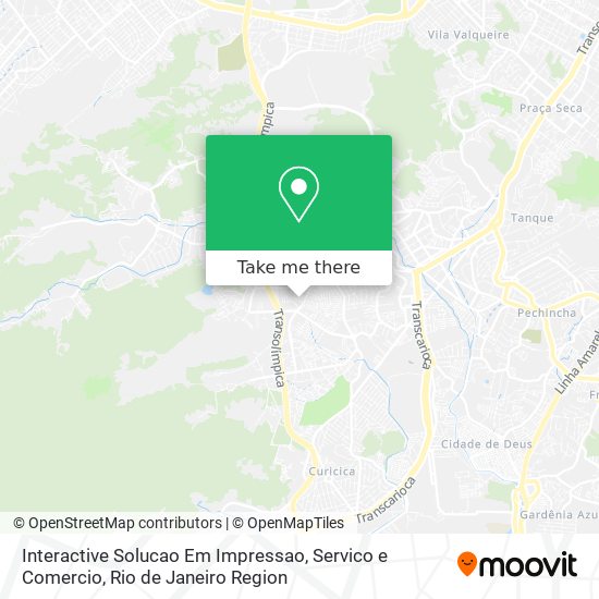 Interactive Solucao Em Impressao, Servico e Comercio map