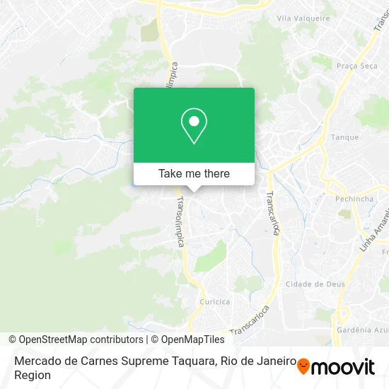 Mercado de Carnes Supreme Taquara map