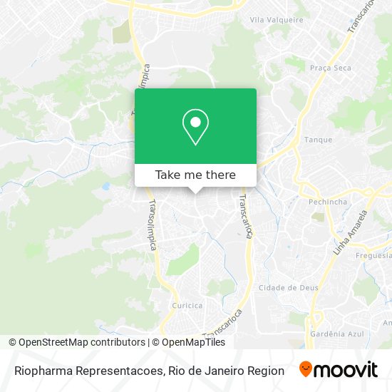 Riopharma Representacoes map