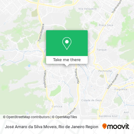 José Amaro da Silva Moveis map