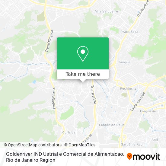 Goldenriver IND Ustrial e Comercial de Alimentacao map