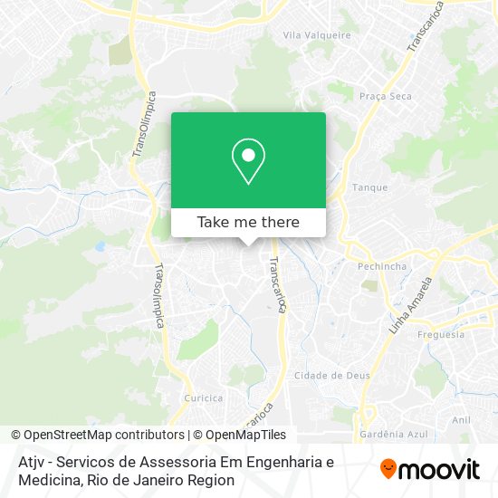 Atjv - Servicos de Assessoria Em Engenharia e Medicina map