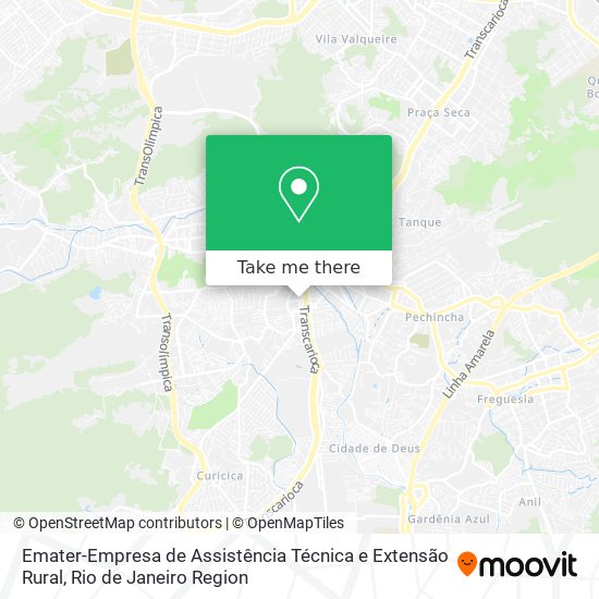 Emater-Empresa de Assistência Técnica e Extensão Rural map
