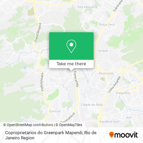 Coproprietários do Greenpark Mapendi map