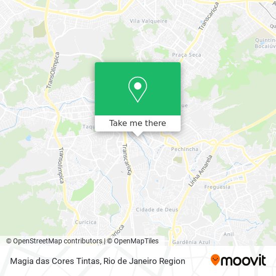 Magia das Cores Tintas map