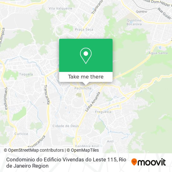Condominio do Edificio Vivendas do Leste 115 map
