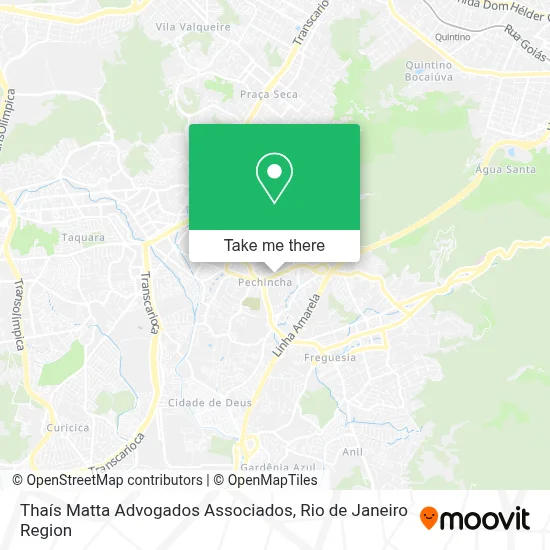 Thaís Matta Advogados Associados map