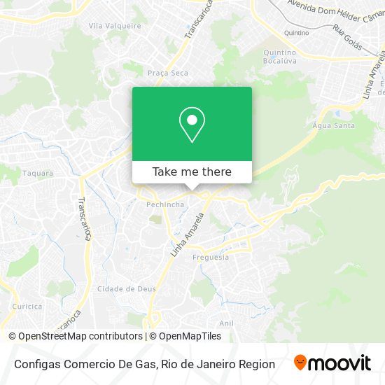 Configas Comercio De Gas map