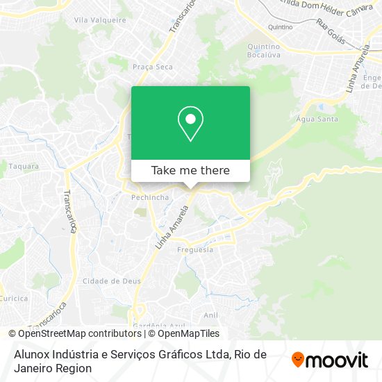Alunox Indústria e Serviços Gráficos Ltda map