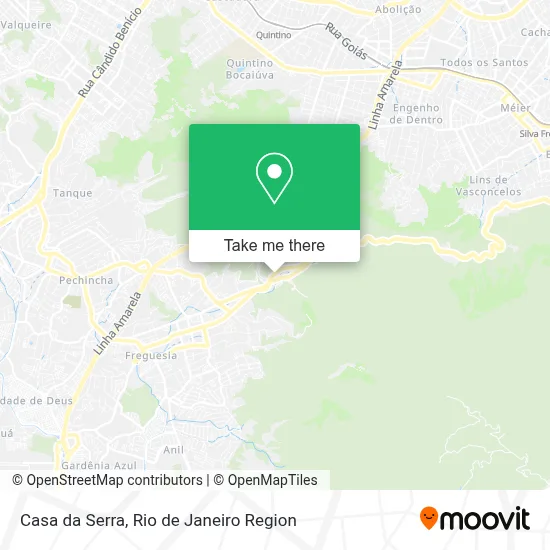 Casa da Serra map