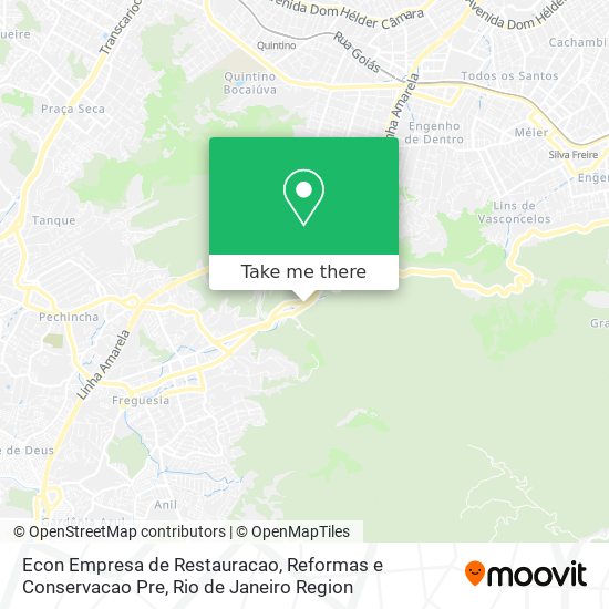 Mapa Econ Empresa de Restauracao, Reformas e Conservacao Pre