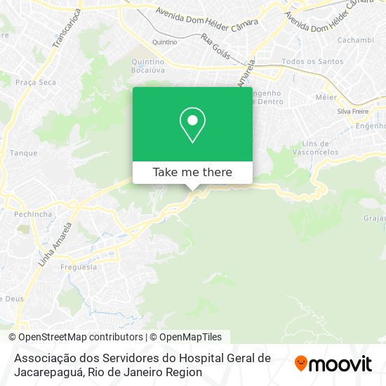 Associação dos Servidores do Hospital Geral de Jacarepaguá map