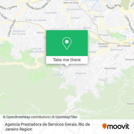 Mapa Agencia Prestadora de Servicos Gerais