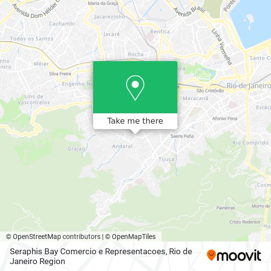 Seraphis Bay Comercio e Representacoes map