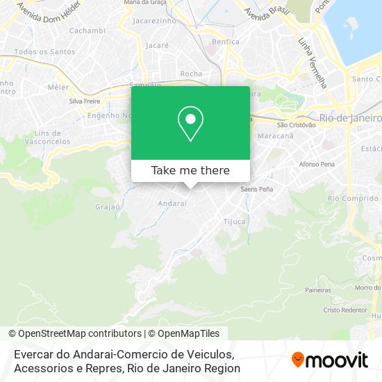 Evercar do Andarai-Comercio de Veiculos, Acessorios e Repres map