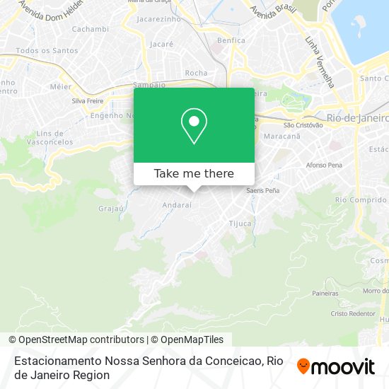 Mapa Estacionamento Nossa Senhora da Conceicao