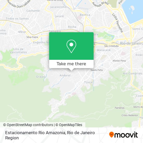 Mapa Estacionamento Rio Amazonia