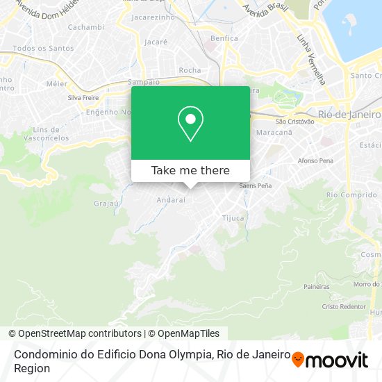 Mapa Condominio do Edificio Dona Olympia